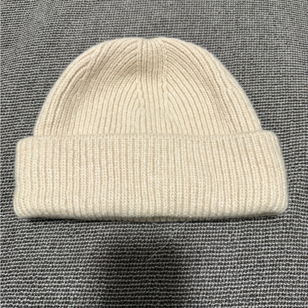 Madewell Cream Knit Hat